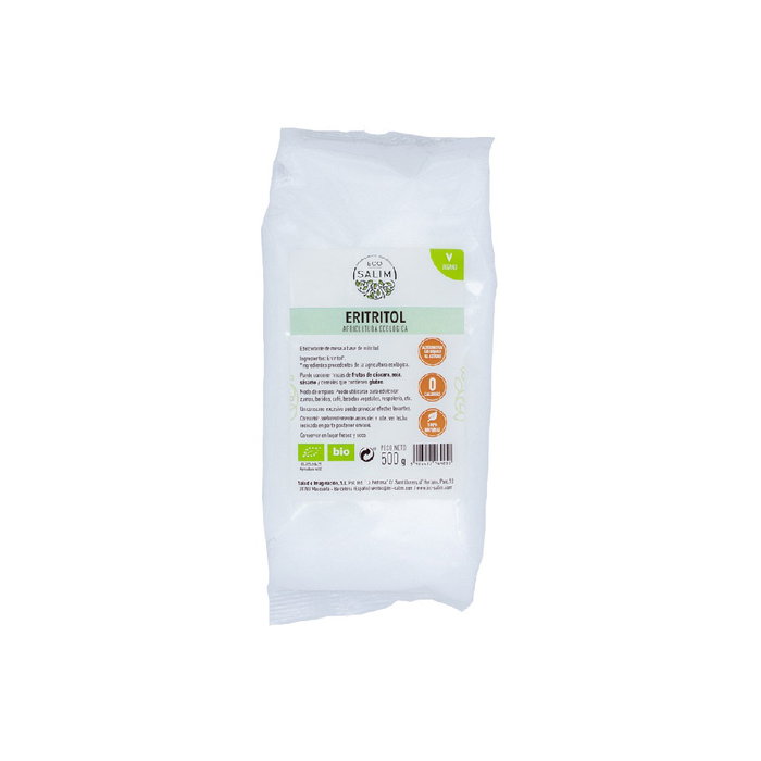 ECO SALIM Eritritol endulzante BIO VEGAN 500g