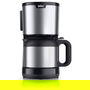 Braun PurShine KF 1505 - Cafetera de filtro, negro/acero inoxidable, para hogar