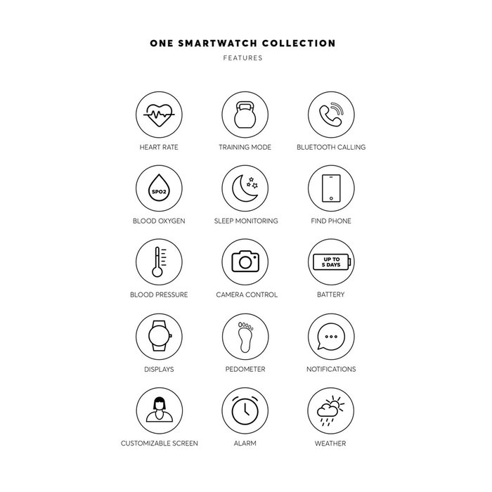 Smartwatch ONE OSW4197SM61L Mujer