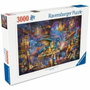 Ravensburger Rompecabezas de 3000 piezas: La Biblioteca del Conocimiento Encantado
