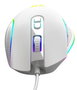 Modecom Volcano Veles Ratón Gaming Blanco 12800 dpi