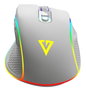 Modecom Volcano Veles Ratón Gaming Blanco 12800 dpi