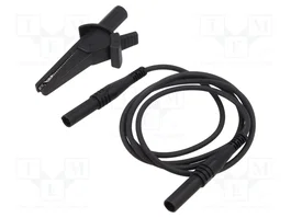 TIETZSCH Cable de prueba individual negro 1m