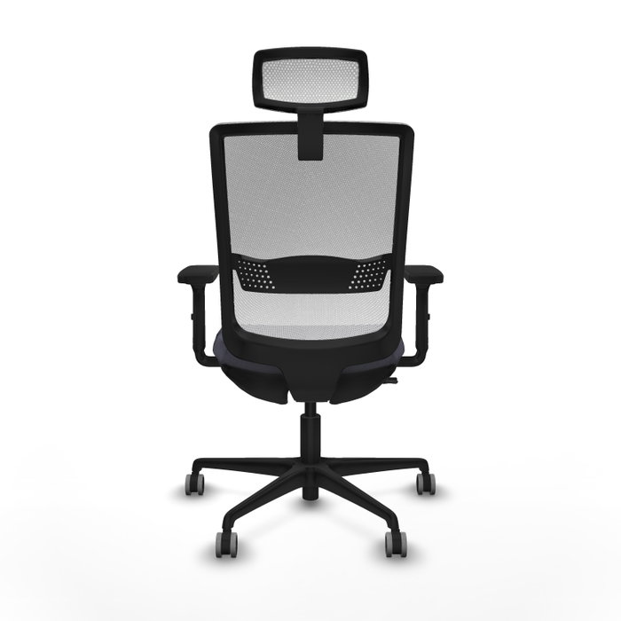 PIQUERAS Y CRESPO Silla de oficina Haches Gris oscuro y Blanco PIQUERAS Y CRESPO Silla de oficina Haches Gris oscuro y Blanco