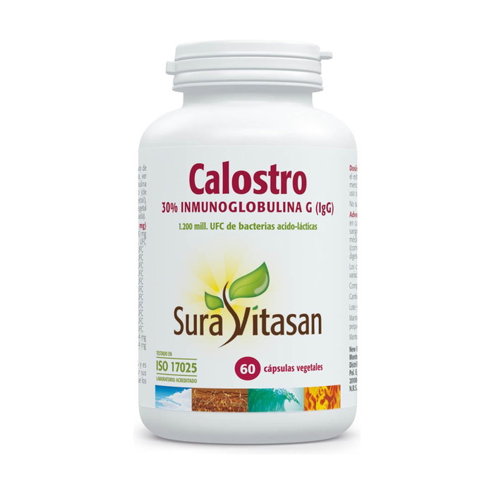 Sura Vitasan Calostro 60 cápsulas vegetales Sura Vitasan Calostro 60 cápsulas vegetales