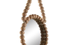 DKD Home Decor Espejo Scandi Natural Set de 3 15 x 24 cm