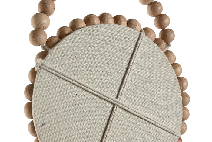 DKD Home Decor Espejo Scandi Natural Set de 3 15 x 24 cm