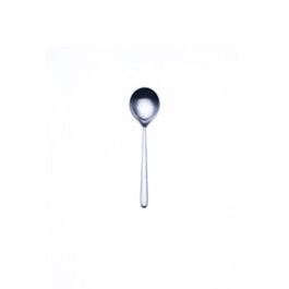 Mepra Línea Ice Cuchara Café-Lunch de Acero Inoxidable 18/10 con Acabado Satinado (Set de 12)