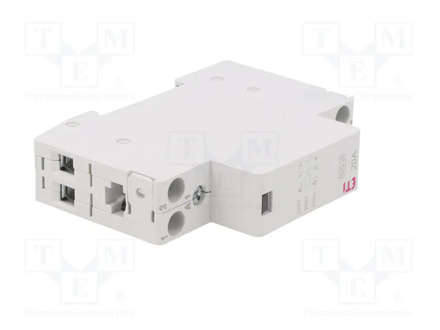 ETI POLAM Contactor 2-polar de instalación 20A 230VAC NA x2 Serie R