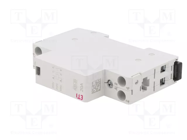 ETI POLAM Contactor 2-polar de instalación 20A 230VAC NA x2 Serie R