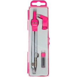 Milan Compás Universal Serie Acid Rosa con Pata Articulada