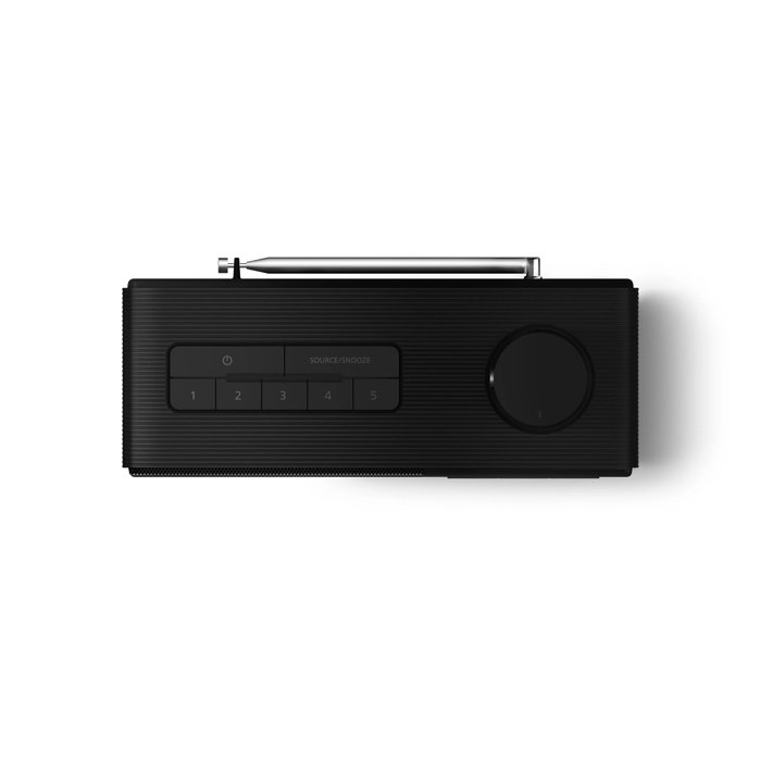 Philips TAR5600/00 Reloj Radio Digital DAB+ y FM en Negro Philips TAR5600/00 Reloj Radio Digital DAB+ y FM en Negro