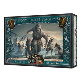 CMON Juego de Miniaturas Canción de Hielo y Fuego Expansión Expoliadores de la Costa Pedregosa con 13 Miniaturas Unidad Greyjoy EECMSI160 - Juego en Español