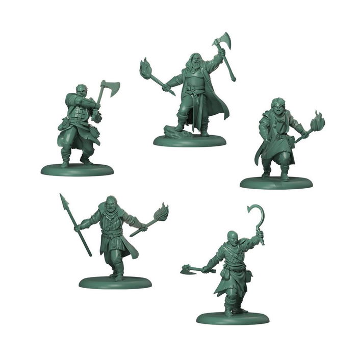 CMON Juego de Miniaturas Canción de Hielo y Fuego Expansión Expoliadores de la Costa Pedregosa con 13 Miniaturas Unidad Greyjoy EECMSI160 - Juego en Español