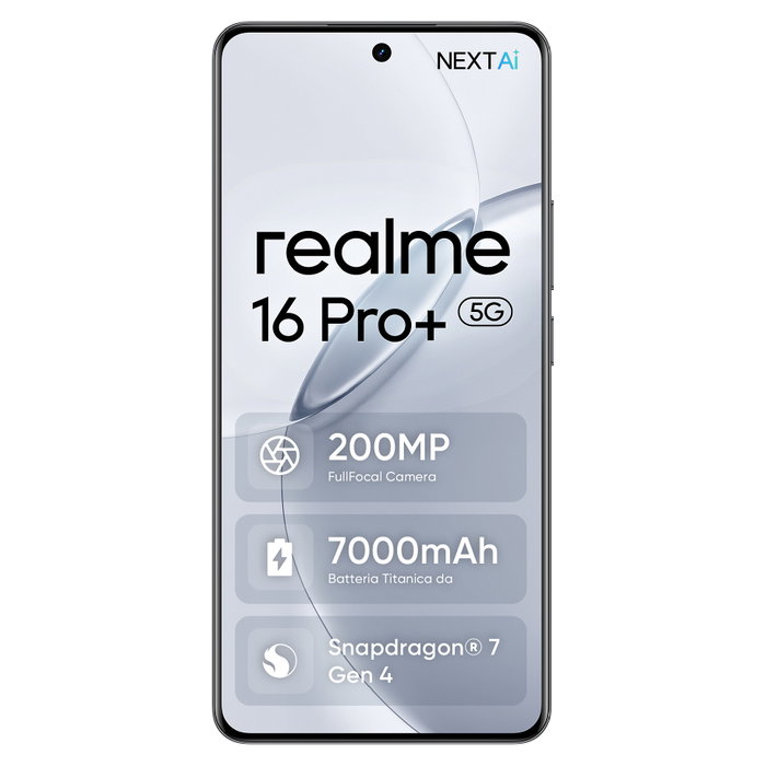 Realme 16 Pro+ 12GB 512GB 5G Gris