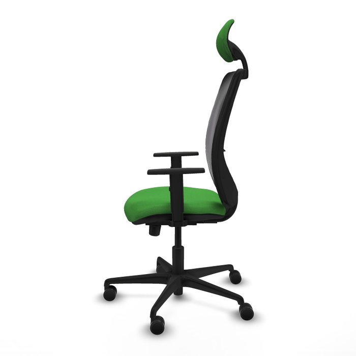 PIQUERAS Y CRESPO Silla de oficina Zulema Verde y Negro PIQUERAS Y CRESPO Silla de oficina Zulema Verde y Negro