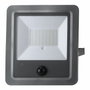 Edm Foco proyector solar con sensor 100 W 1200 lm 6500 K luz fría
