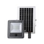 Edm Foco proyector solar con sensor 100 W 1200 lm 6500 K luz fría