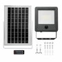 Edm Foco proyector solar con sensor 100 W 1200 lm 6500 K luz fría