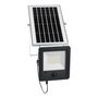 EDM Proyector Solar LED 100W, 1200 Lm, Sensor Movimiento y Crepuscular, IP65, Mando a Distancia, Luz Fría 6500K