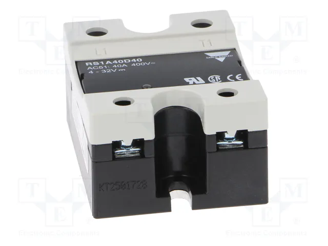 CARLO GAVAZZI RS1A40D40 Relé de semiconductor monofásico 40A 42-440VAC