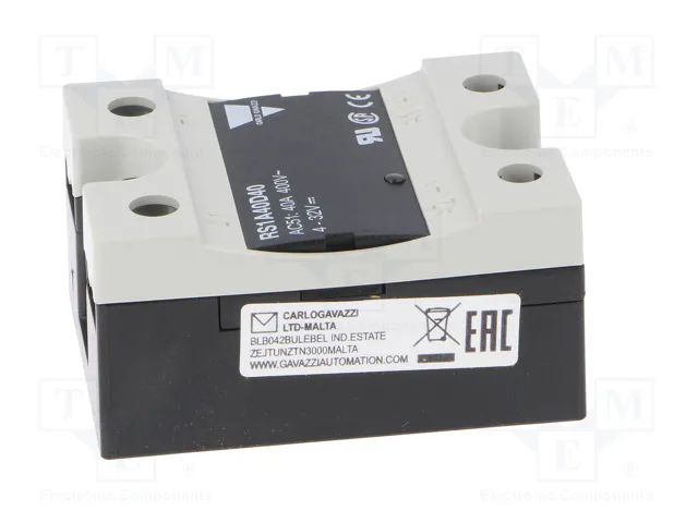 CARLO GAVAZZI RS1A40D40 Relé de semiconductor monofásico 40A 42-440VAC