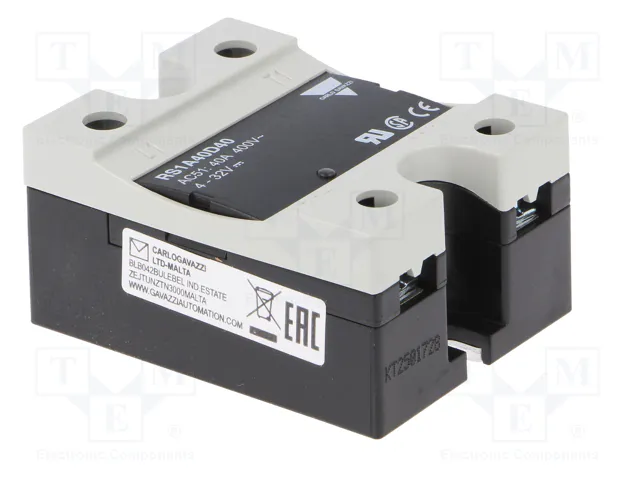 CARLO GAVAZZI RS1A40D40 Relé de semiconductor monofásico 40A 42-440VAC