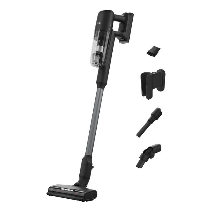 AEG AP71UB14GG Aspiradora escoba 2 en 1 sin bolsa con batería de litio 14,4V - Gris, 95 AW, 40 min autonomía, cepillo LED rectangular AEG AP71UB14GG Aspiradora escoba 2 en 1 sin bolsa con batería de litio 14,4V - Gris, 95 AW, 40 min autonomía, cepillo LED rectangular