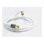 GoodConnections GC-M2042 Cable Antena TV SmartFLEX Blanco RG-6/U 75 Ohm, 1.5 m, Conectores IEC/Koax Macho/Hembra Dorados