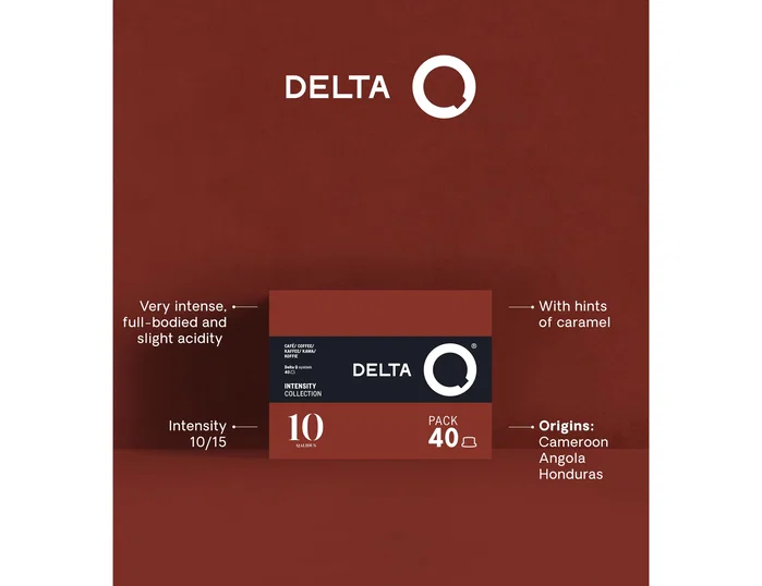 Delta Qalidus Cápsulas de café, Caja de 40