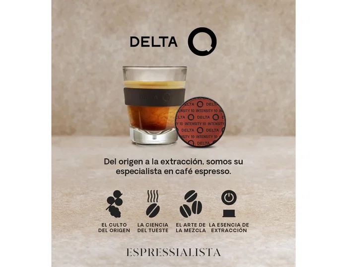 Delta Qalidus Cápsulas de café, Caja de 40