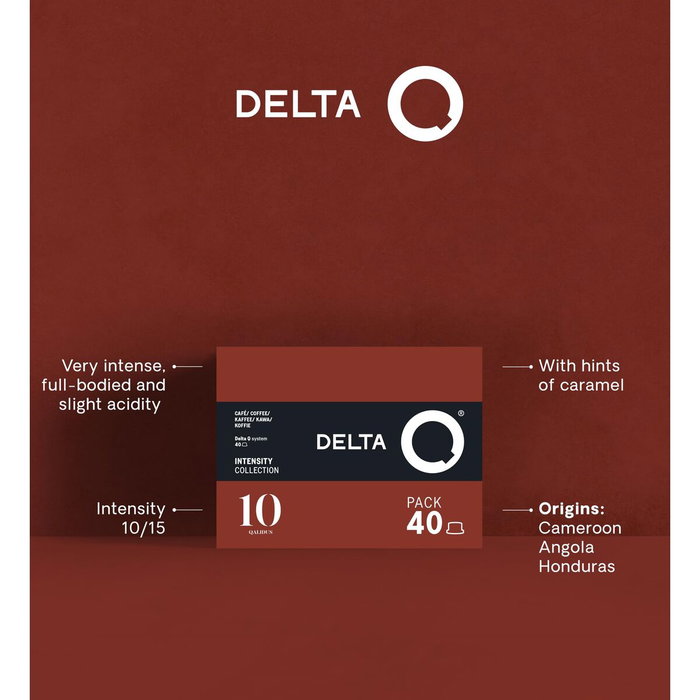 Delta Qalidus Cápsulas de café, Caja de 40