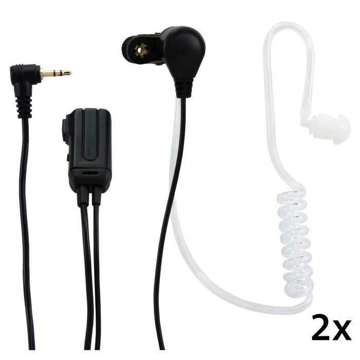 Alecto FRH-10 DUO Set de 2 Auriculares para Walkie-Talkie