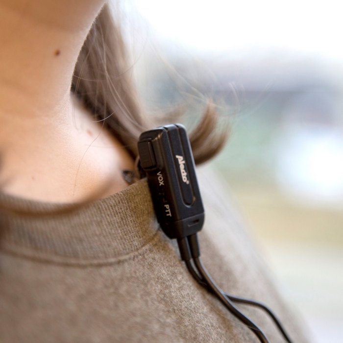 Alecto FRH-10 DUO Set de 2 Auriculares para Walkie-Talkie