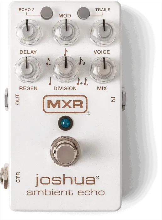 MXR Joshua Ambient Echo Pedal de Delay para Guitarra con Sonidos Atmosféricos MXR Joshua Ambient Echo Pedal de Delay para Guitarra con Sonidos Atmosféricos