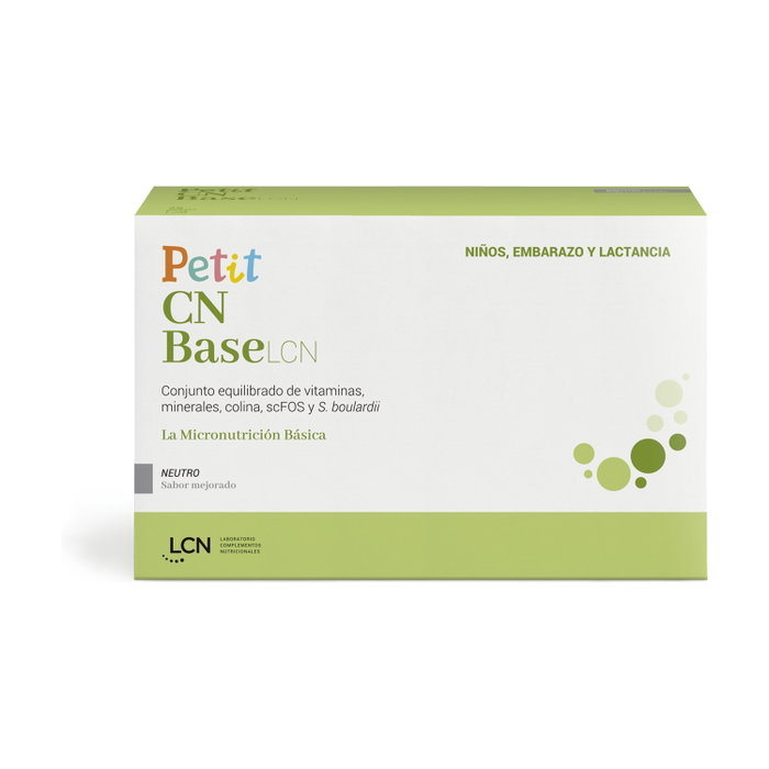 LCN Petit CN Base Neutro - 30 Sobres Complemento Alimenticio con 23 Micronutrientes LCN Petit CN Base Neutro - 30 Sobres Complemento Alimenticio con 23 Micronutrientes