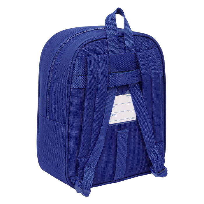 Mochila Escolar F.C. Barcelona 24/25 Granate Azul marino 22 x 27 x 10 cm