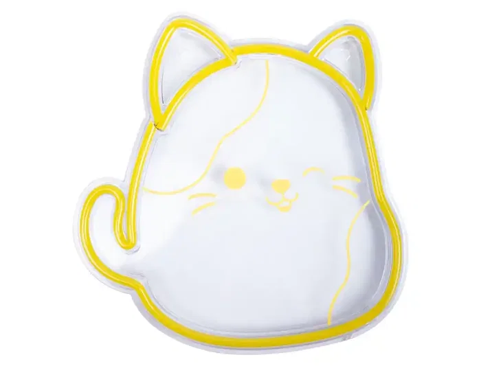Wondee Lámpara de Neón Squishmallow Cam 22 cm x 21,5 cm x 2 cm