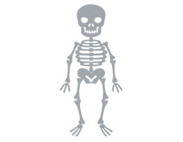 Misskuty Troquel fino ZAG Halloween esqueleto