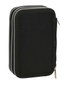Safta Plumier Escolar Triple Stone con 2 Cremalleras, 36 Piezas, 195x125x55 mm