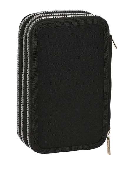 Safta Plumier Escolar Triple Stone con 2 Cremalleras, 36 Piezas, 195x125x55 mm Safta Plumier Escolar Triple Stone con 2 Cremalleras, 36 Piezas, 195x125x55 mm