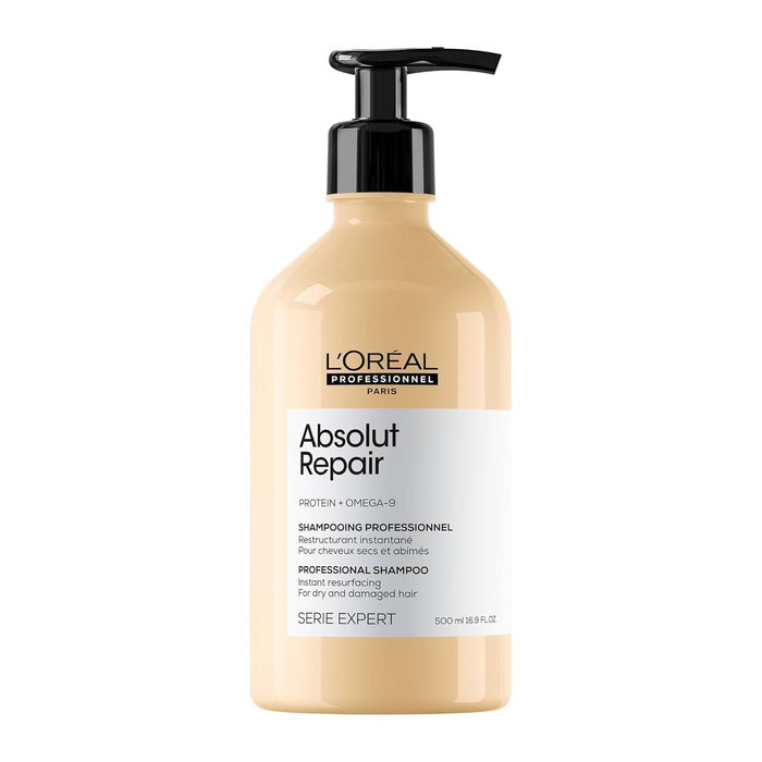 L'Oréal Professionnel Serie Expert Absolut Repair Champú con Proteína + Quínoa Dorada, 500 ml L'Oréal Professionnel Serie Expert Absolut Repair Champú con Proteína + Quínoa Dorada, 500 ml