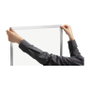 Durable DURAFRAME Portapapeles magnético autoadhesivo DIN A1 Plateado