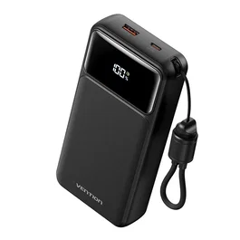 Vention Powerbank 20000mAh 22.5W Rosa con Cable USB-C XGYP0-40-TY