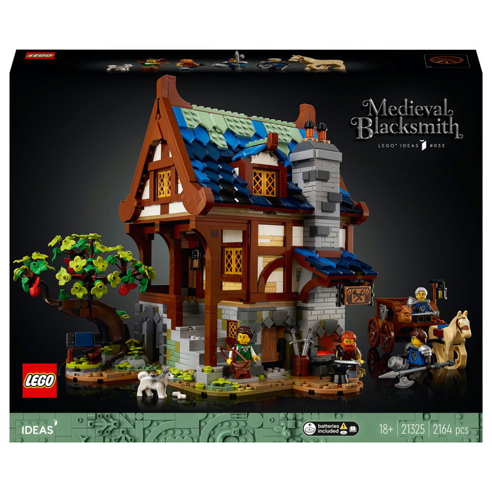 LEGO Ideas Mittelalterliche Schmiede 21325 LEGO Ideas Mittelalterliche Schmiede 21325