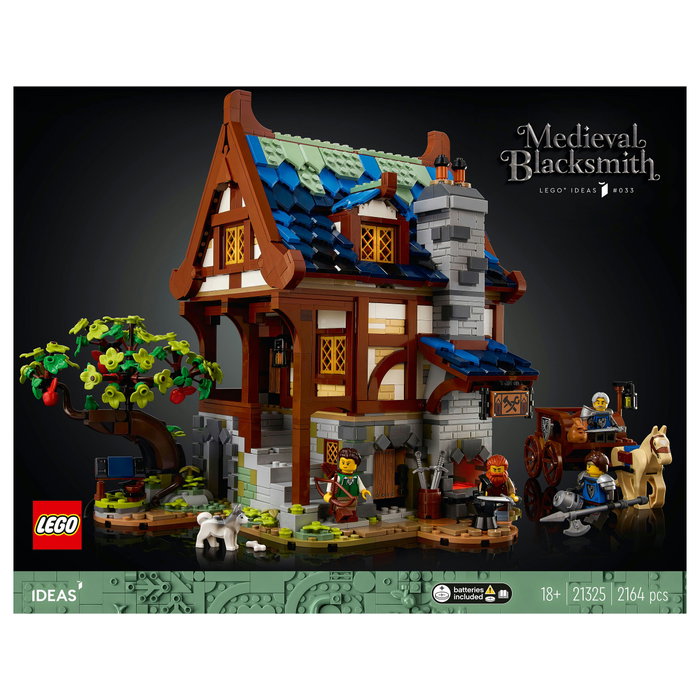 LEGO Ideas Mittelalterliche Schmiede 21325 LEGO Ideas Mittelalterliche Schmiede 21325