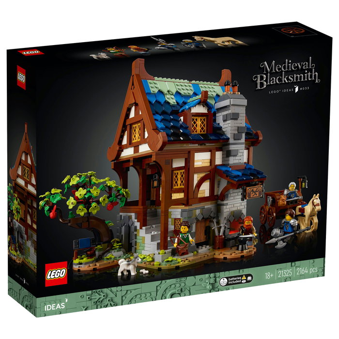 LEGO Ideas Mittelalterliche Schmiede 21325 LEGO Ideas Mittelalterliche Schmiede 21325