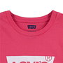 Camiseta de Manga Corta Infantil Levi's Batwing Girl Pink 8-9 Años