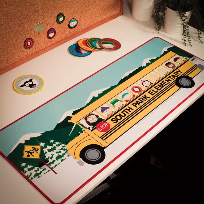 South Park Vade Escolar & posavasos Elementary School Bus