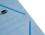 Liderpapel Carpeta de cartón pintado con tres solapas azul formato folio